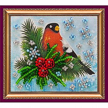 Набір для вишивки бісером "Магніт" Снігур, AMA-032 Набір для вишивки бісером "Магніт" Снігур, AMA-032