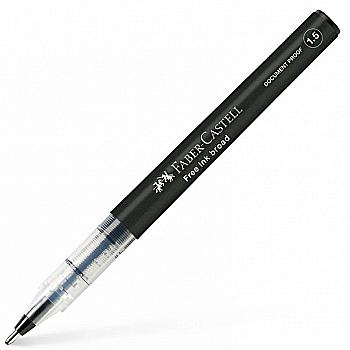 Ручка-ролер Free Ink 1,5 мм чорний, 348399 Faber-Castell Ручка-ролер Free Ink 1,5 мм чорний, 348399 Faber-Castell