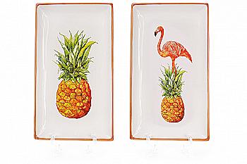 Блюдо "Экзотик" 31 см, 2 вида, 945-207