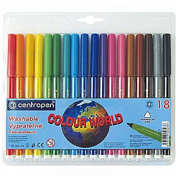 Фломастеры 7550/18 СD CENTROPEN Фломастеры 7550/18 СD CENTROPEN