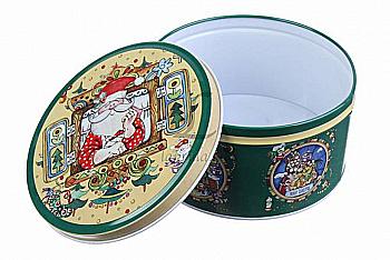 Подарочная коробка жестяная большая, 63-1132