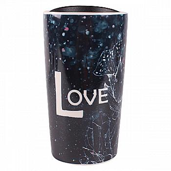 Чашка Travel Love с крышкой, 360 мл, HTK-053 Limited Edition Чашка Travel Love с крышкой, 360 мл, HTK-053 Limited Edition
