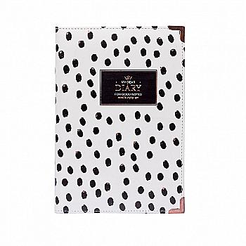 Ежедневник недатированный А5 "Margot Black&White", тверд., 320 стр., белый, 252088 Ежедневник недатированный А5 "Margot Black&White", тверд., 320 стр., белый, 252088