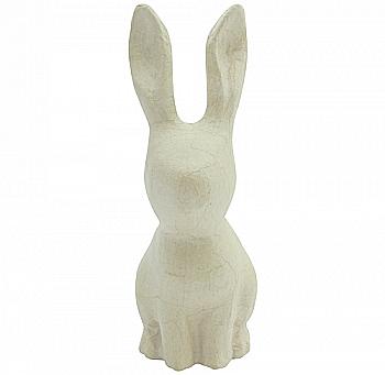 Заготівка з пап`є-маше "Кролик з великими вухами" 21,5 см, SA216C Заготівка з пап`є-маше "Кролик з великими вухами" 21,5 см, SA216C