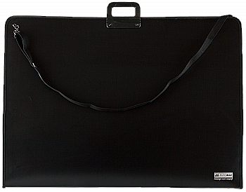 Портфель А1 890*644 мм, на блискавці, чорний 3729-01