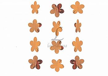 Декор бумажный "Цветы" 2,5 м, оранжевый, 51-3799 Декор бумажный "Цветы" 2,5 м, оранжевый, 51-3799