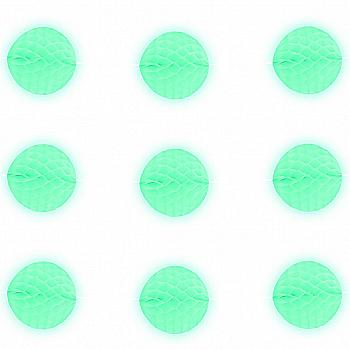 Гірлянда-кульки пап. блакитна 3 м, 1404-0441