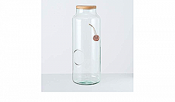 Ваза декоративная стеклянная "Eco-Glas" h=51 см/d=20 см, прозрачное стекло, 2006060 Ваза декоративная стеклянная "Eco-Glas" h=51 см/d=20 см, прозрачное стекло, 2006060