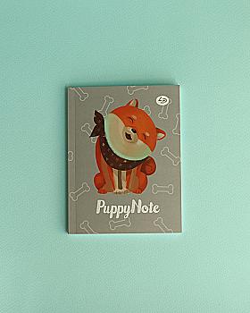 Блокнот А6 mini "Puppy Note" grey, 903016, TM Profiplan  Блокнот А6 mini "Puppy Note" grey, 903016, TM Profiplan