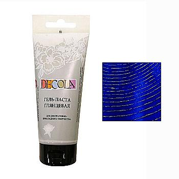 Гель-паста глянсова синя 100 мл Decola Гель-паста глянсова синя 100 мл Decola