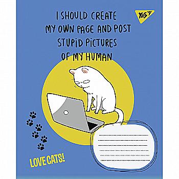 Зошит 24 кл. 1В Love cats, 765887