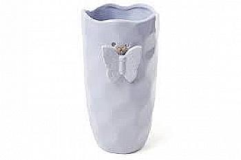 Ваза керамічна "Метелик" 22 см, ясно-блакитний, 902-133