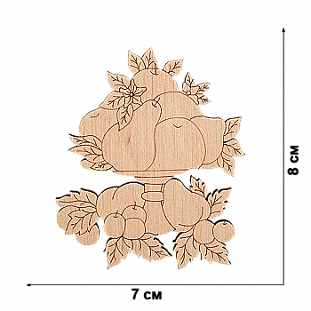 Заготовка деревянная для декорирования, FLC-445