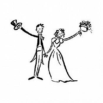 Штамп Молодята, ARTHG220 ТМ "Artemio"