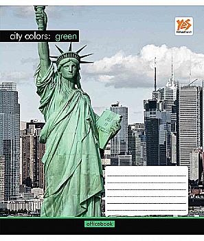 Зошит 96 кл. YES City colors-17, 761153 (9404) Зошит 96 кл. YES City colors-17, 761153 (9404)