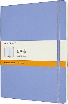 Блокнот Голубая Гортензия большая мягкая линейка, Moleskine Classic, QP621B42 Блокнот Голубая Гортензия большая мягкая линейка, Moleskine Classic, QP621B42
