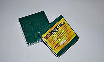 Пластика "Пластишка", изумрудный 0,075 кг, 0120 Пластика "Пластишка", изумрудный 0,075 кг, 0120