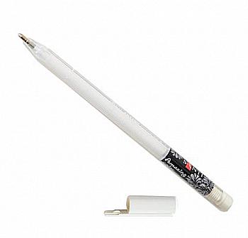 Ручка гелева біла"Amazing color", 420339 Santi Ручка гелева біла"Amazing color", 420339 Santi