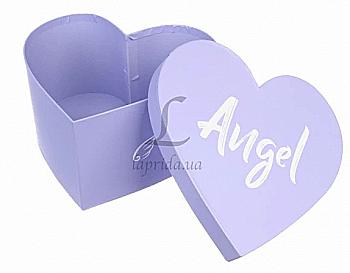 Подарункова коробка велика, серце W5293 Подарункова коробка велика, серце W5293