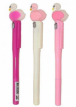 Ручка гелева 0,5 мм "Фламінго" з підсвічуванням, 13363 Ручка гелева 0,5 мм "Фламінго" з підсвічуванням, 13363