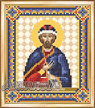 Схема для вышивания бисером иконы СБИ-024 "Роман" 12*14 см ТМ "Чарівна мить"