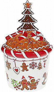 Банка для солодощів керамічна "Печиво" 650 мл, 923-222 Банка для солодощів керамічна "Печиво" 650 мл, 923-222