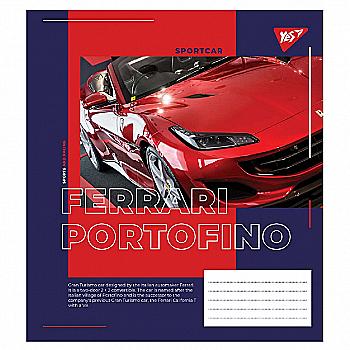 Зошит 24 лін. YES Limited cars, 765000 Зошит 24 лін. YES Limited cars, 765000