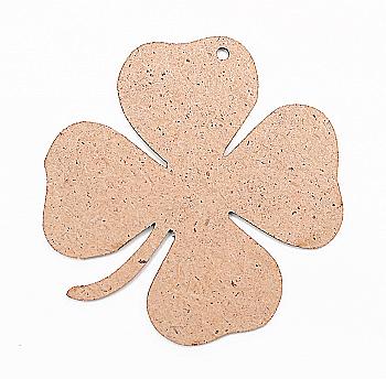 Заготовка Клевер, 1 шт, ДВП, 7,8*7,0*0,3 см, Rosa Талент