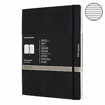 Блокнот Черный мягкий недатированный большой, Moleskine PRO, PROPFNTB4SBK Блокнот Черный мягкий недатированный большой, Moleskine PRO, PROPFNTB4SBK