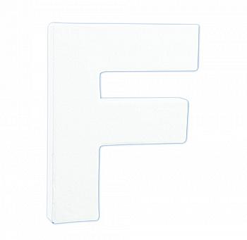 Заготовка из папье-маше Буква "F" 1,5*10,5*12 см, AC735C ТМ "Clairefontaine" Заготовка из папье-маше Буква "F" 1,5*10,5*12 см, AC735C ТМ "Clairefontaine"
