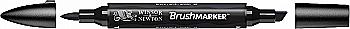 Маркер двосторонній Brushmarker, Чорний, 0204030 W&N Маркер двосторонній Brushmarker, Чорний, 0204030 W&N