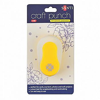 Дирокол фігурний 1 см "Візерунок сердечка", 240231