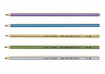 Олівець ч/гр круглий "Slim Metallic", 280409 