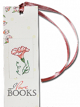 Закладка д/книг з вишивкою хрестиком N-38 ТМ "Luca-S" Закладка д/книг з вишивкою хрестиком N-38 ТМ "Luca-S"