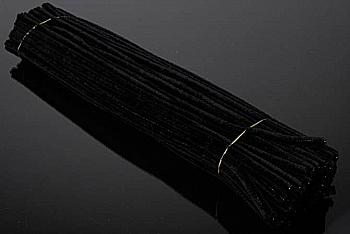 Дріт синельний 0,6*30 см, чорний, 5-61761