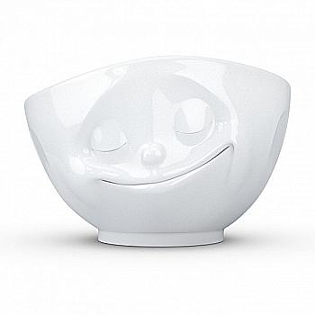 Піала Happy Щасливий, білий фарфор, 1000 мл, Tassen, TASS22401/TA Піала Happy Щасливий, білий фарфор, 1000 мл, Tassen, TASS22401/TA