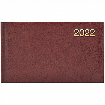 Щотижневик 2022 кишеньковий, Miradur, бордовий, 73-755 60 292 Щотижневик 2022 кишеньковий, Miradur, бордовий, 73-755 60 292