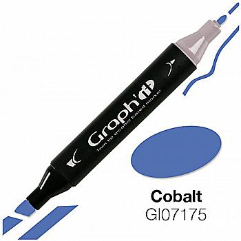 Маркер двухсторонний, Кобальт (7175), GI07175 Graph`it Маркер двухсторонний, Кобальт (7175), GI07175 Graph`it