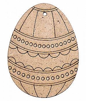 Заготівля Яйце 7, ДВП, 8*6*0,6 см, Rosa Talent (2)