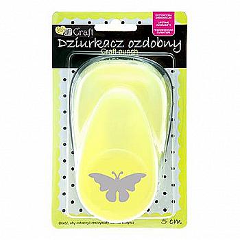 Фигурный дырокол 5 см Бабочка 4, JCDZ-120-281 DpCraft