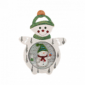 Іграшка ялинкова для вишивання бісером, FLE-036 Іграшка ялинкова для вишивання бісером, FLE-036