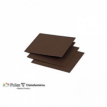 Заготовка для открыток сложенная Pollen 116*116 мм/210 г, Cocoa, Какао, 16142C Clairefontaine Заготовка для открыток сложенная Pollen 116*116 мм/210 г, Cocoa, Какао, 16142C Clairefontaine