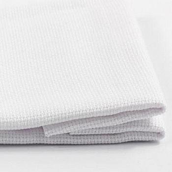 Канва вишивальна Aida, 50*50 см, біла, ТВШ-25 1/1 Канва вишивальна Aida, 50*50 см, біла, ТВШ-25 1/1