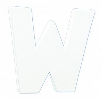 Заготовка из папье-маше Буква "W" 1,5*10,5*12 см, AC752C ТМ "Clairefontaine" Заготовка из папье-маше Буква "W" 1,5*10,5*12 см, AC752C ТМ "Clairefontaine"