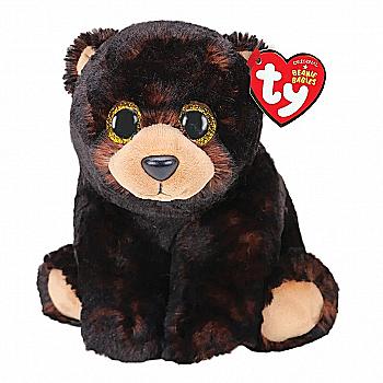 Игрушка мягкая TY Beanie Babies Бурый медведь "Bear" 15 см, 40170 Игрушка мягкая TY Beanie Babies Бурый медведь "Bear" 15 см, 40170