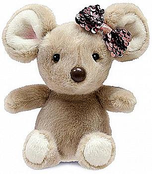 Мягкая игрушка Мышонок девочка 17 см, 190063B Мягкая игрушка Мышонок девочка 17 см, 190063B