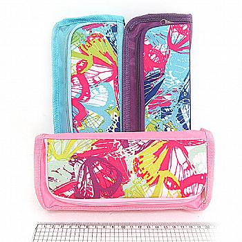Пенал "Бабочки" 21*9*4 см, микс, P1669 Пенал "Бабочки" 21*9*4 см, микс, P1669