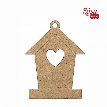 Заготовка Скворечник "Love" 1, ДВП, 9,4*12 cм, Rosa Talent (2) Заготовка Скворечник "Love" 1, ДВП, 9,4*12 cм, Rosa Talent (2)
