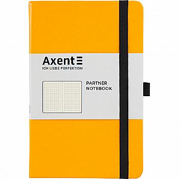 Книга записна Partner 96 арк. 125*195, крап., жовта, 8306-08-A Книга записна Partner 96 арк. 125*195, крап., жовта, 8306-08-A