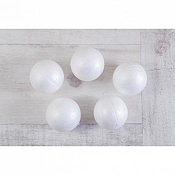 Набір пінопластових фігурок "Куля", 5 см (5шт), 740630